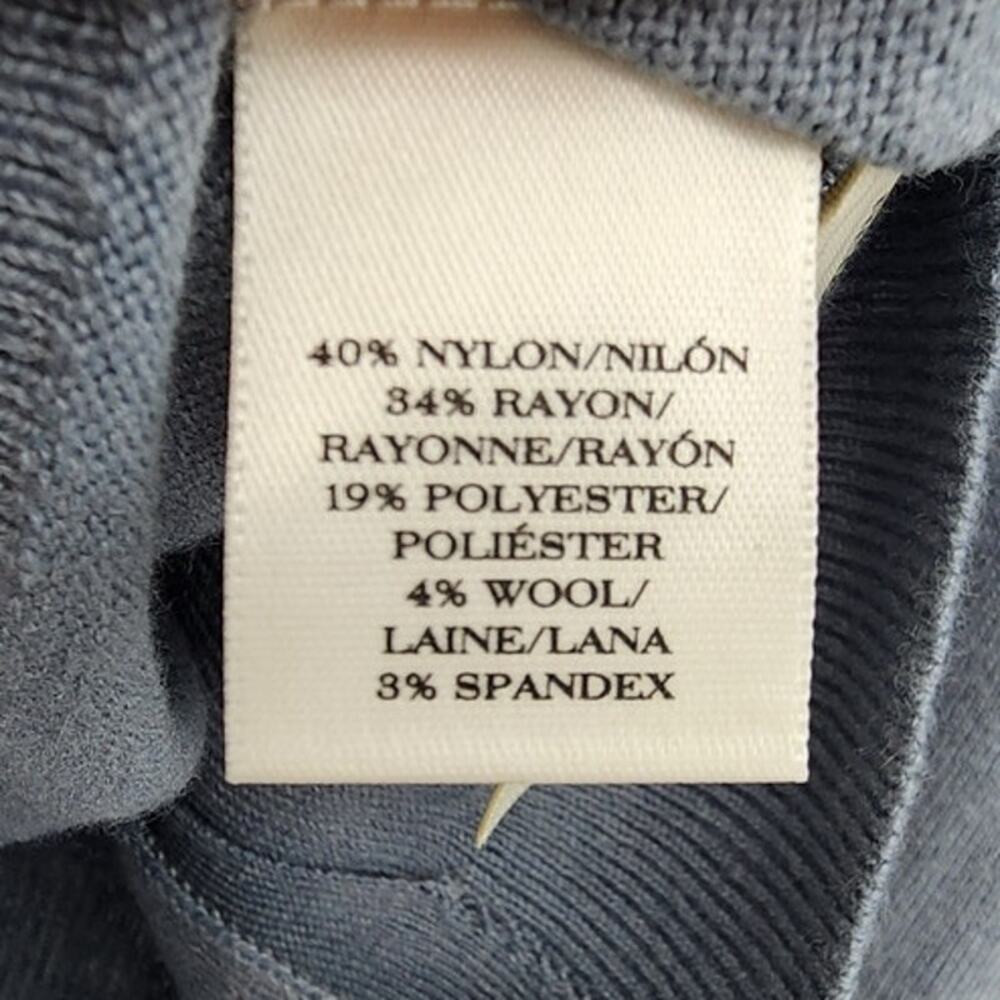 New NWT Ann Taylor Light Blue Cardigan Sweater Size Medium Soft Office Casual - Picture 7 of 7